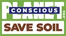 conscious save soil logo 