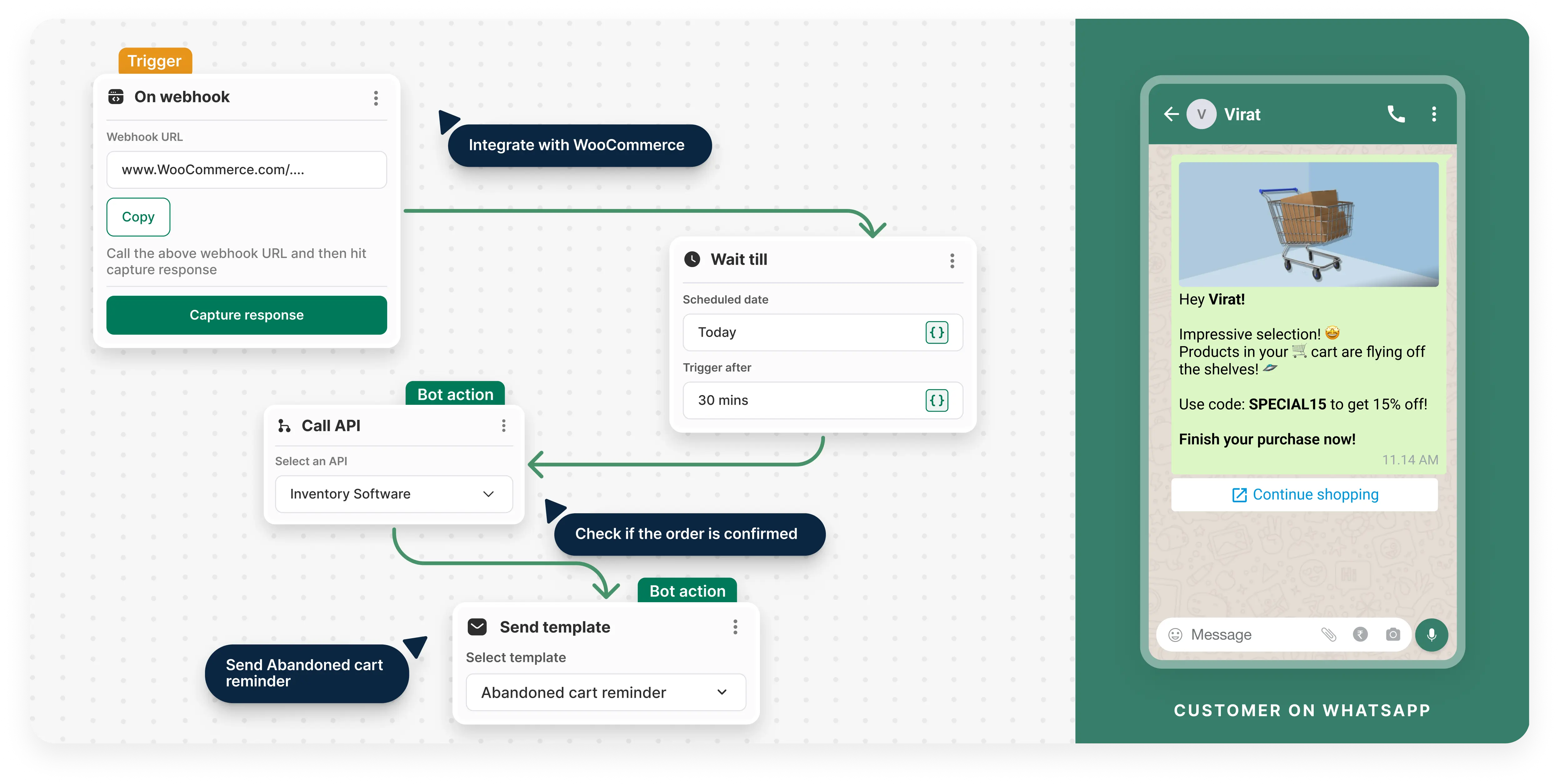 automated notification system dashboard preview interface on thinknotify